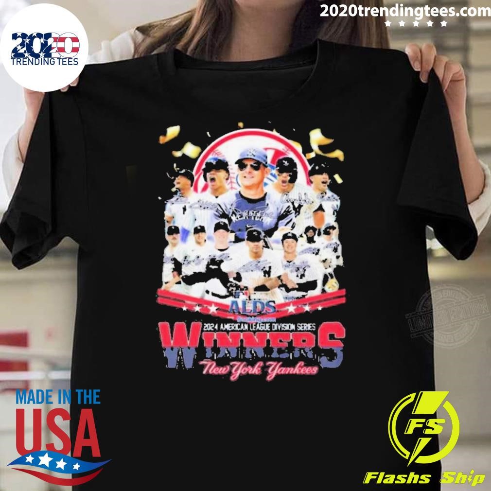 Top Division Series Funny New York Yankees Alds 2024 Winners American League T-shirt