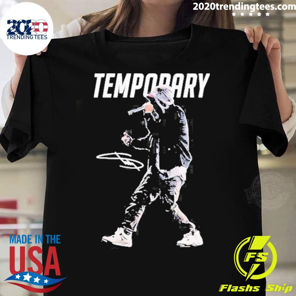 Top Eminem Temporary Signature 2024 T-shirt