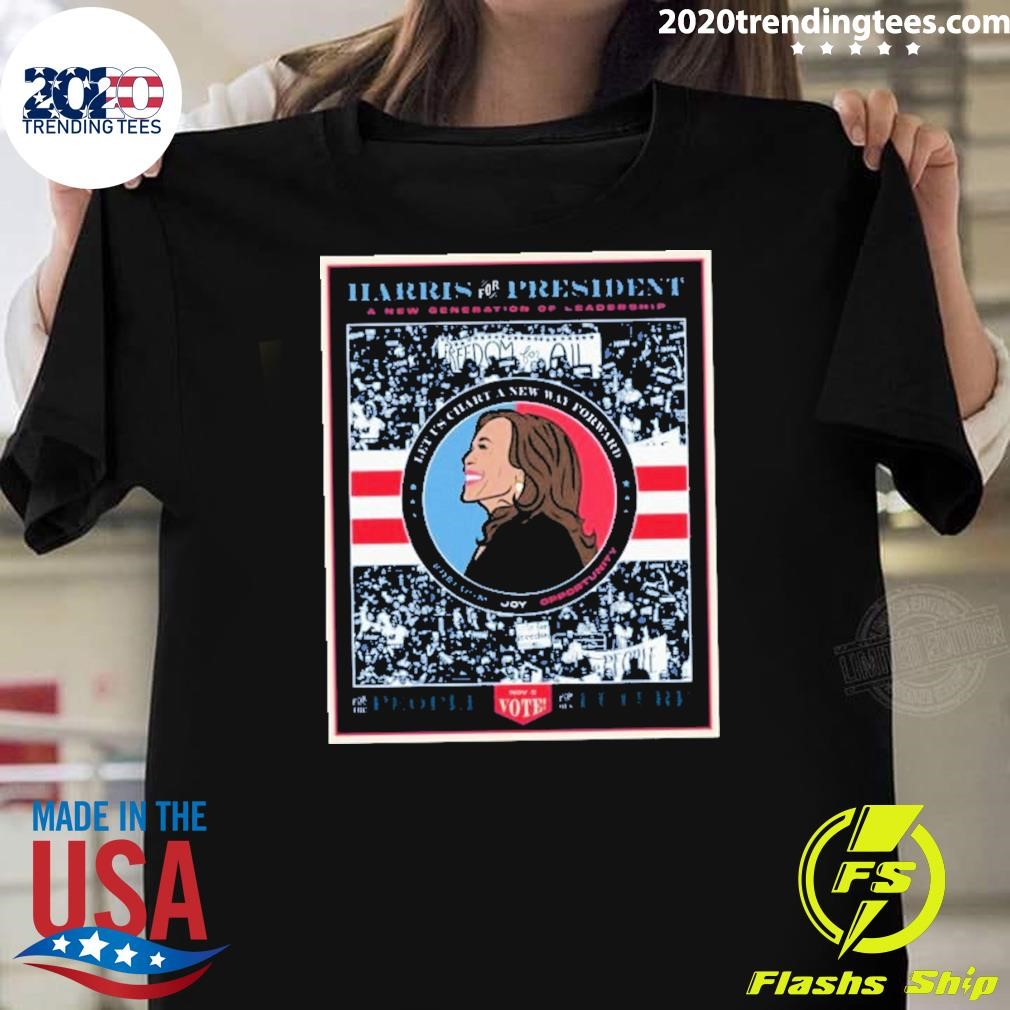 Top Harris For President For The People For The Future Nov 5 2024 Vote T-Shirt