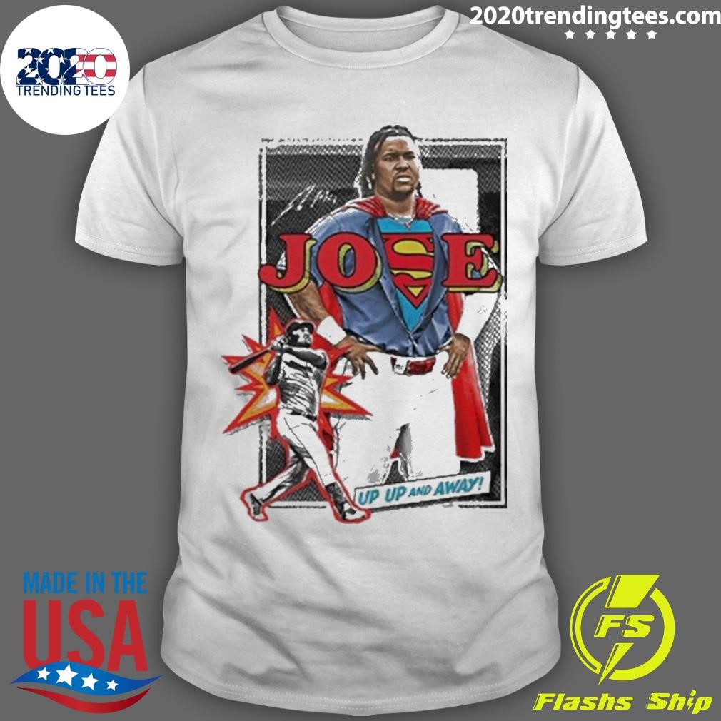 Top Jose Ramirez Up Up And Away Superman 2024 T-Shirt