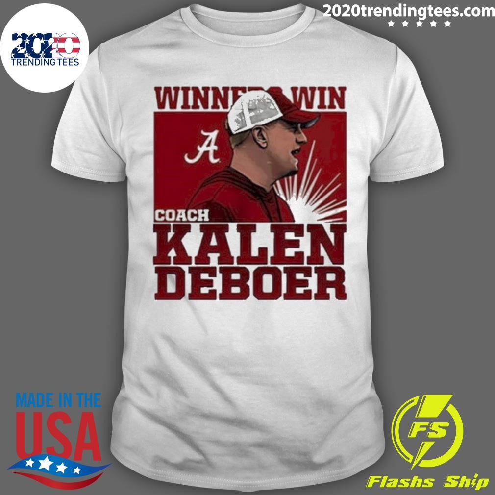 Top Kalen DeBoer Alabama Winner Win 2024 T-Shirt