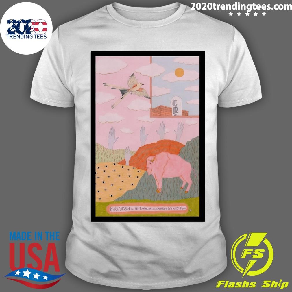 Top Khruangbin At The Criterion In Oklahoma City On October 7 2024 Tour T-shirt