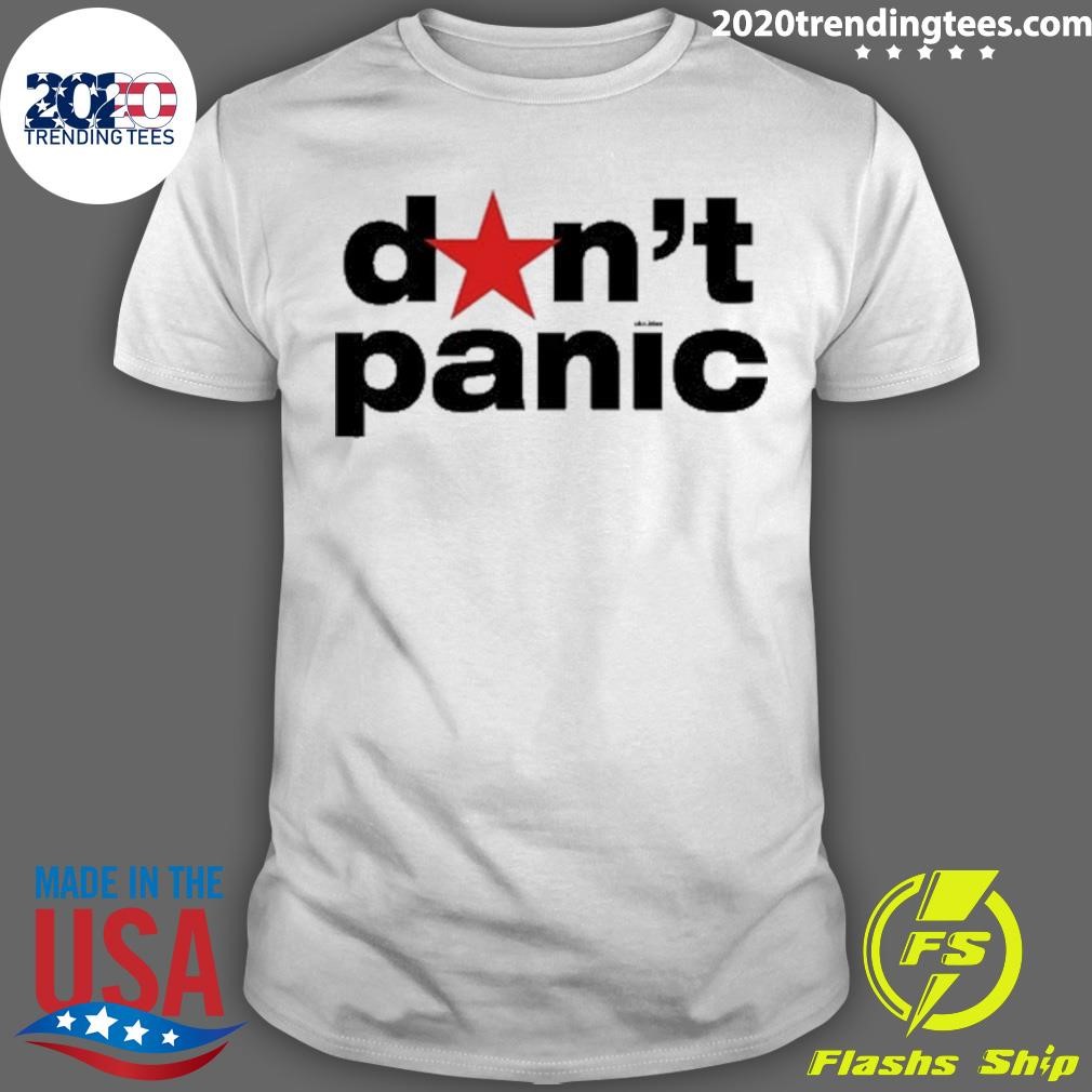 Top Lauren Sanderson Don't Panic T-shirt