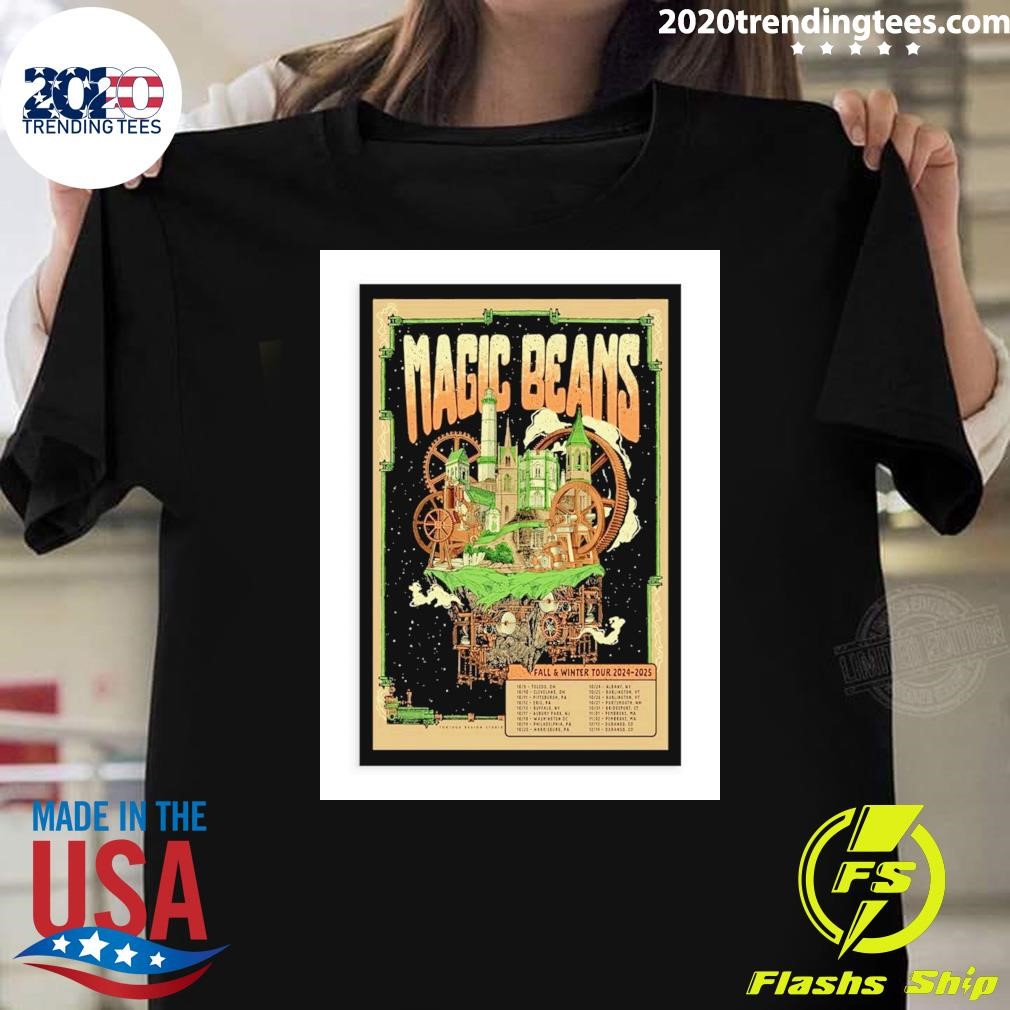 Top Magic Beans Fall & Winter Tour 2024-2025 T-shirt