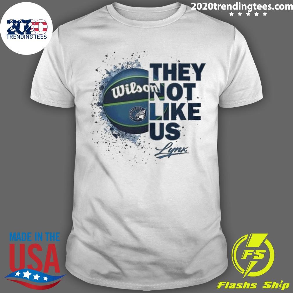 Top Minnesota Lynx They Not Like Us Lynx Basketball 2024 T-shirt