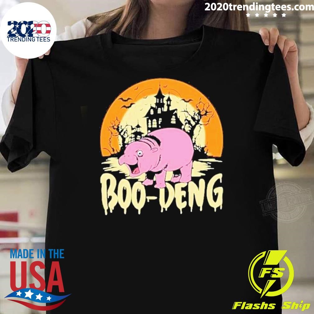 Top Moo Deng Halloween Boo Deng Halloween 2024 T-shirt