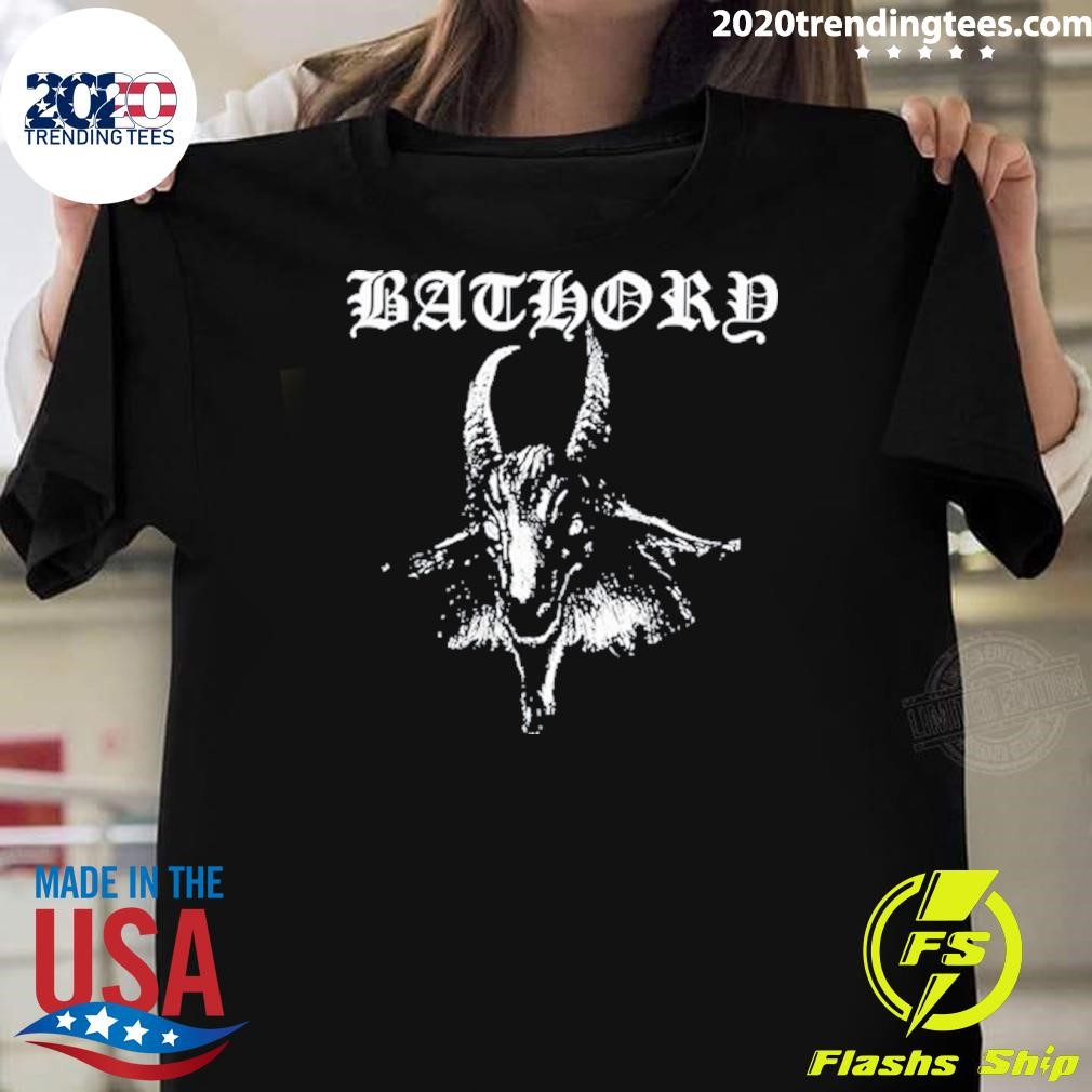 Top Night Shift Indie Bathory Goat T-Shirt