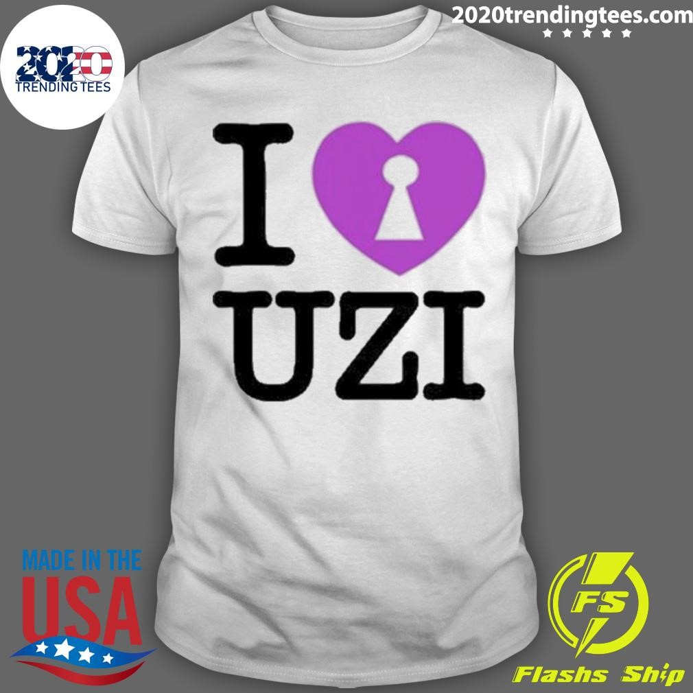 Top Reduciano I Heart Uzi 2024 T-shirt