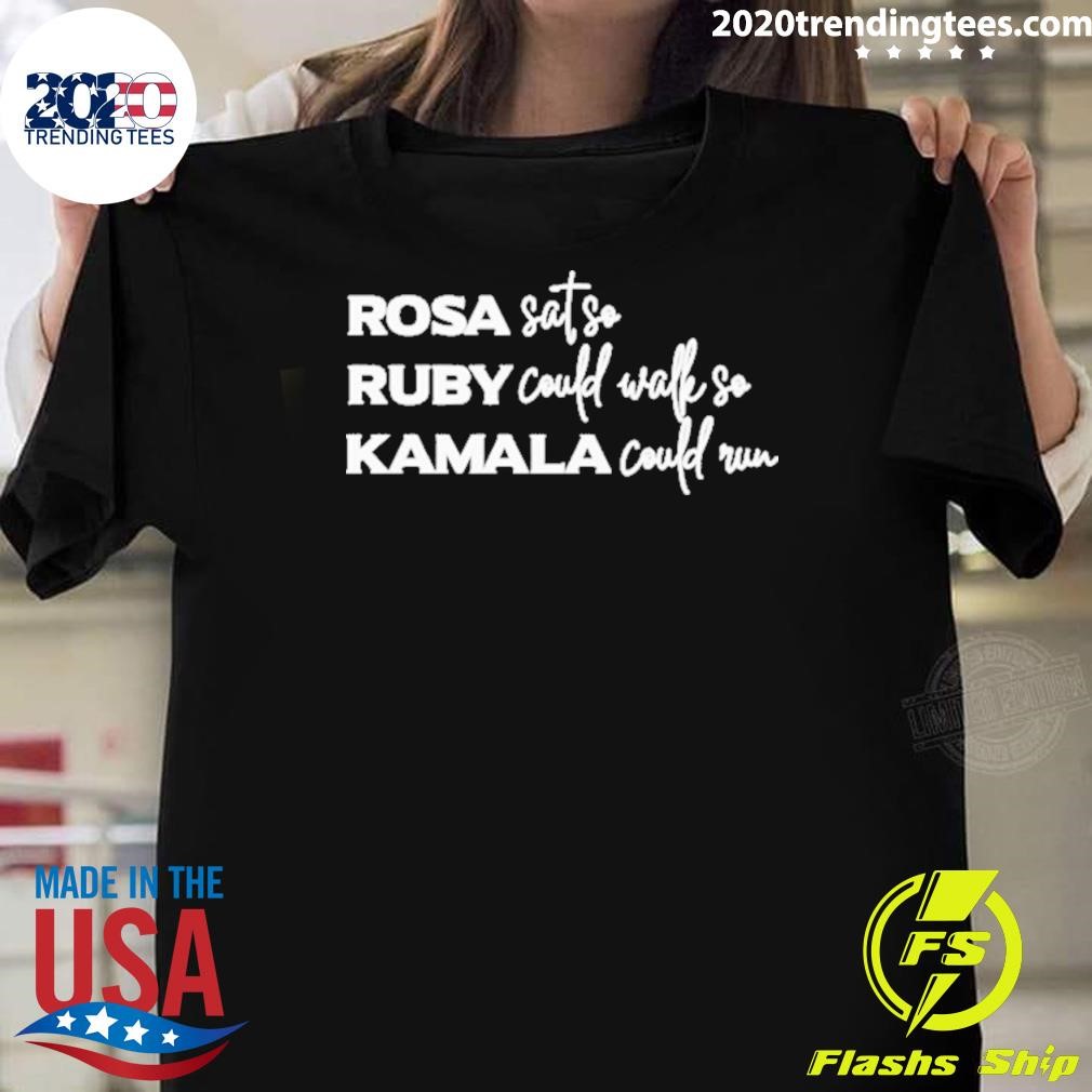 Top Rosa Sato Ruby Could Walle So Kamala Could Run 2024 T-shirt