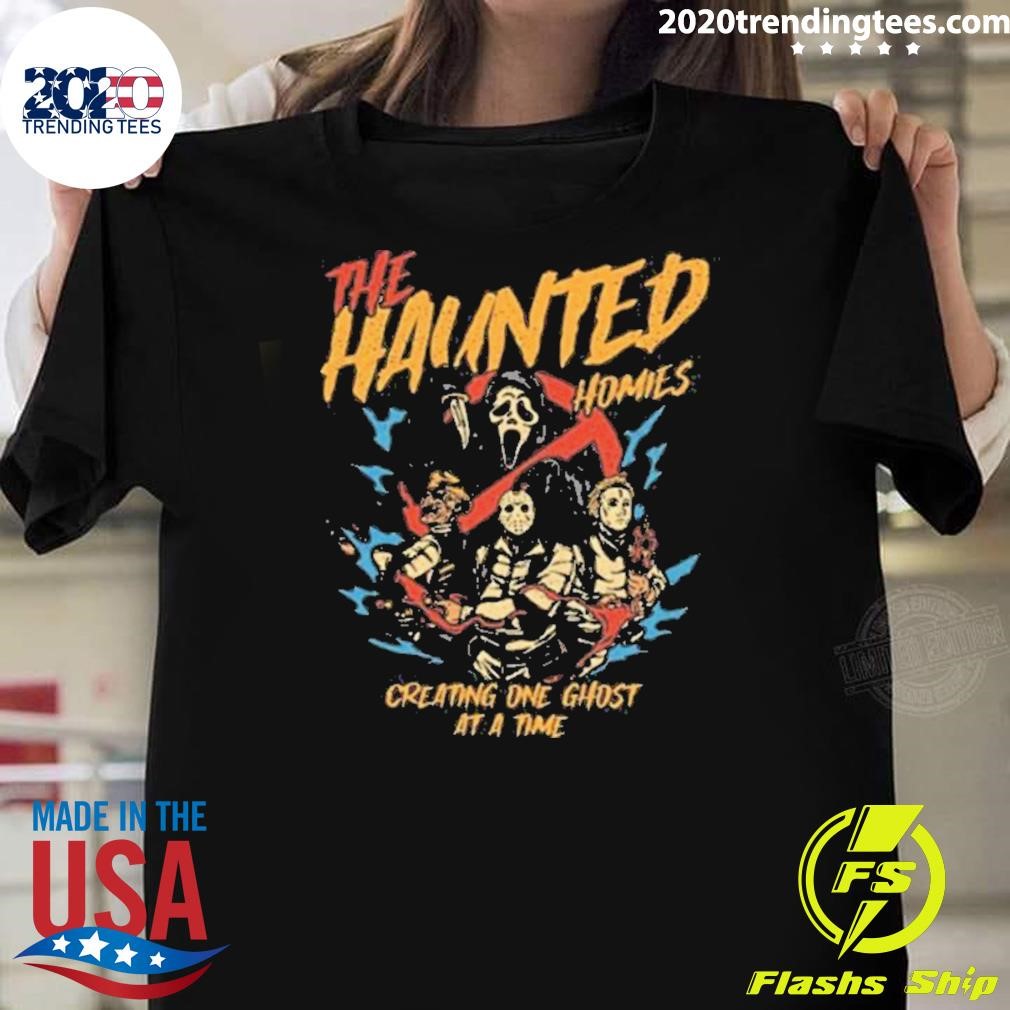 Top Sendit Society The Haunted Homies Halloween 2024 T-shirt