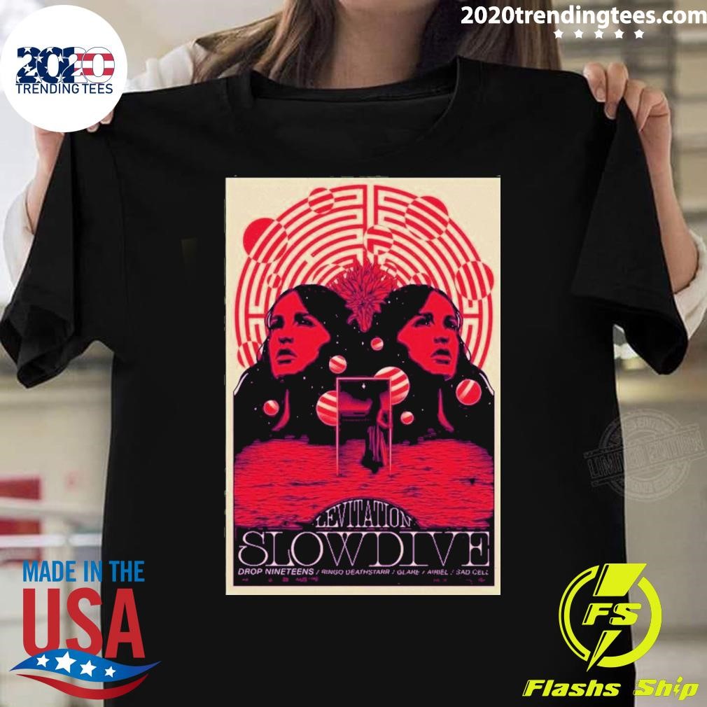 Top Slowdive Various Venues In Austin Tx November 3 2024 Poster T-shirt