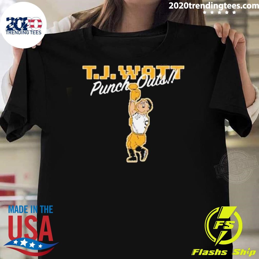 Top Tj Watt Punch-outs 2024 T-shirt