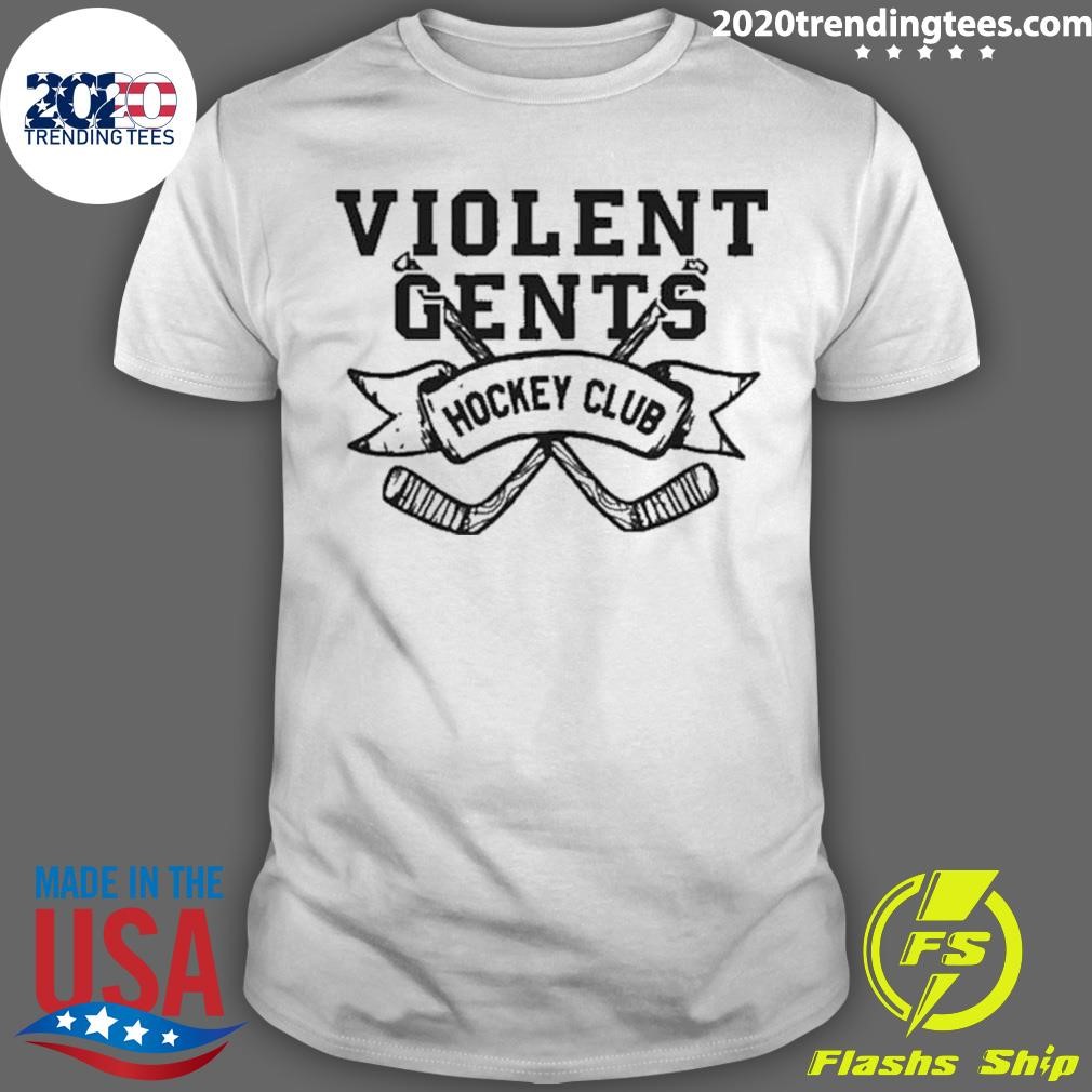 Top Violent Gentlemen Hockey Club Bringin It Down Vintage 2024 T-shirt