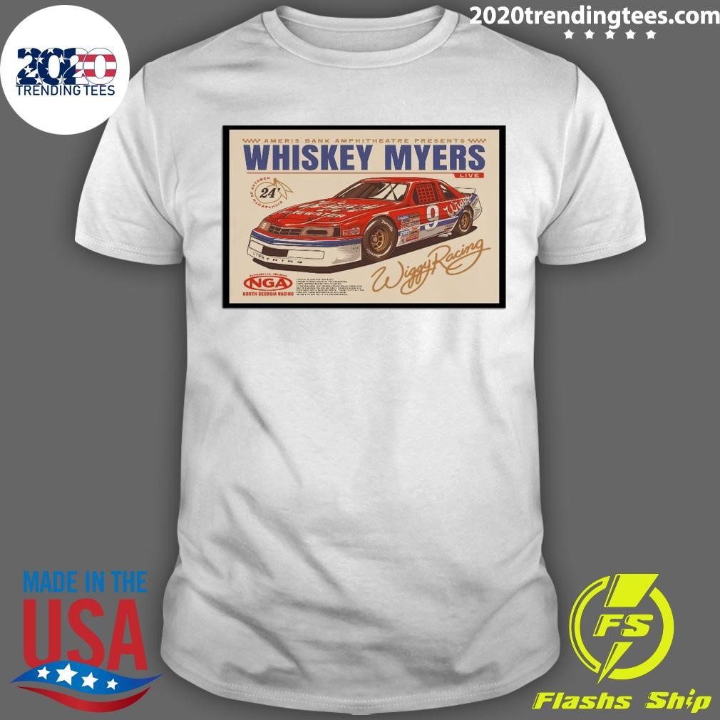 Top Whiskey Myers Ameris Bank Amphitheatre Oct 18 2024 Alpharetta, GA T-shirt