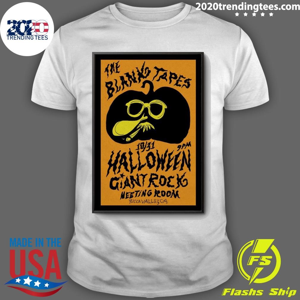 Top he Blank Tapes Halloween Show In Yucca Valley CA On Oct 31 2024 T-shirt