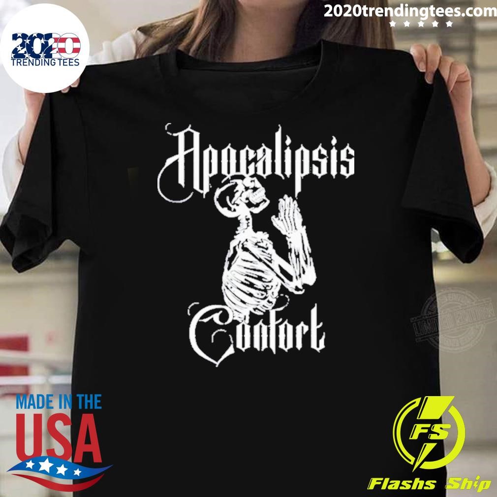 Awesome Apocalipsis Confort Skull T-Shirt