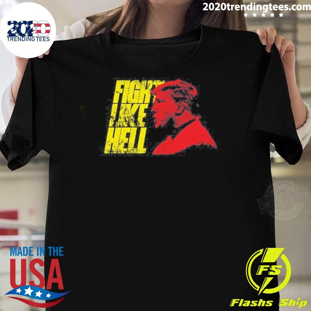 Awesome Crowder Trump Fight Like Hell T-shirt