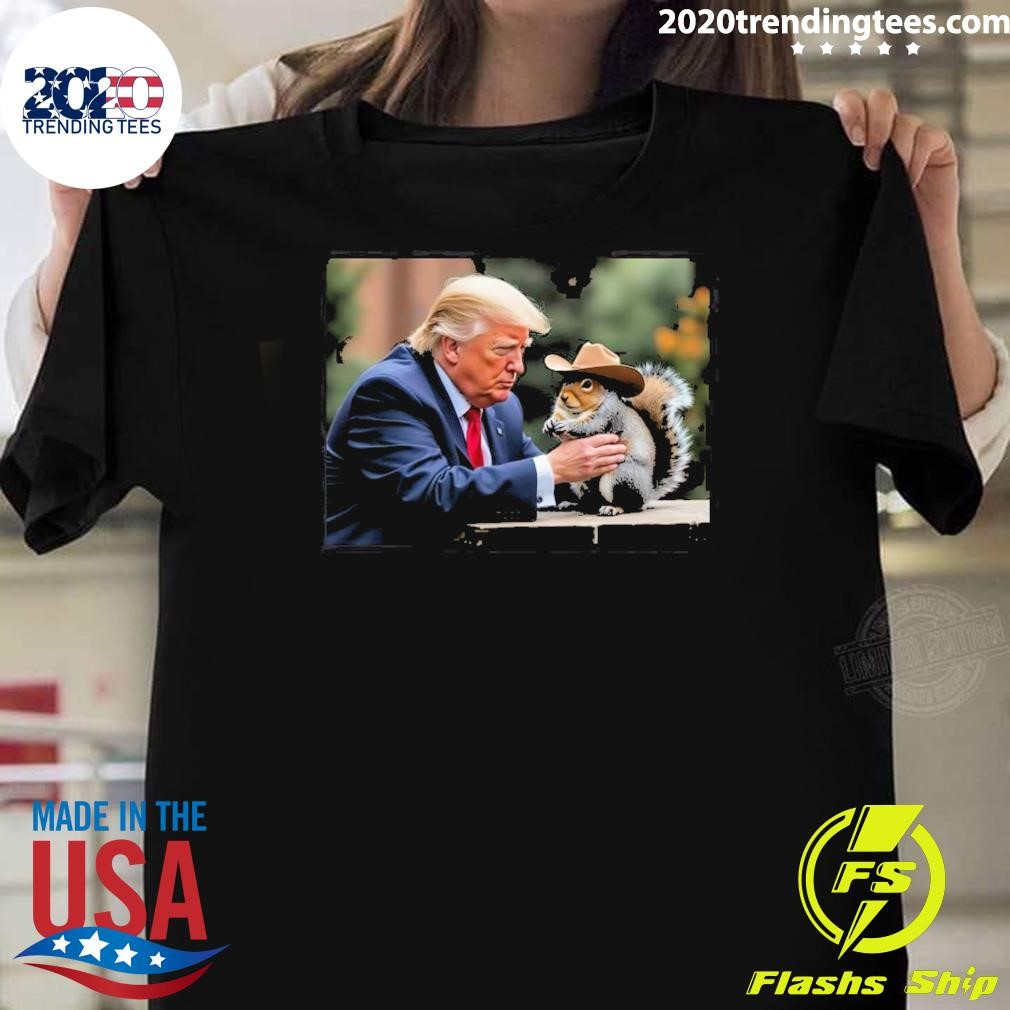 Awesome Donald Trump Justice For Peanut 2024 T-shirt