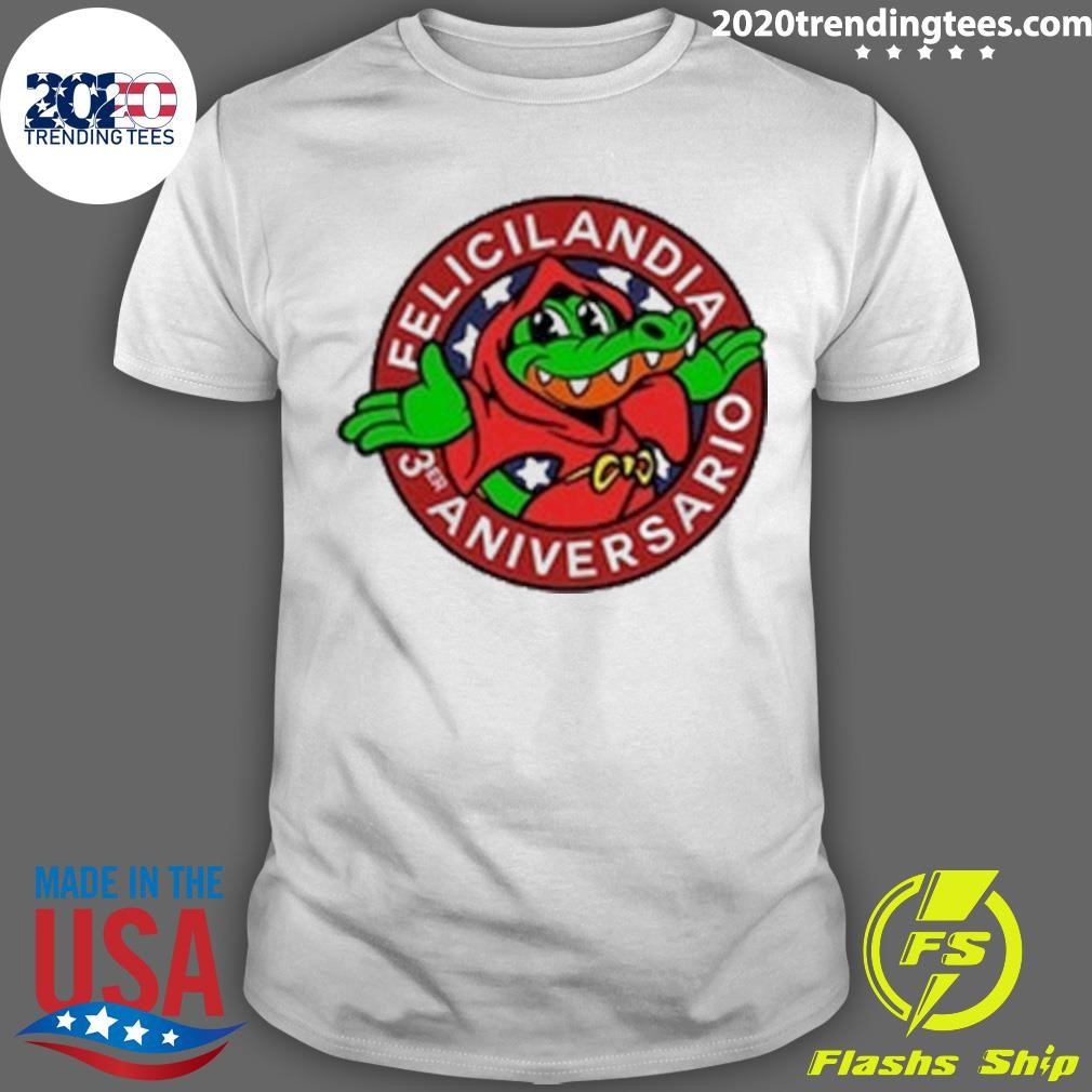 Awesome Felicilandia 3 Year Anniversary Alvaro Diaz 2024 T-shirt