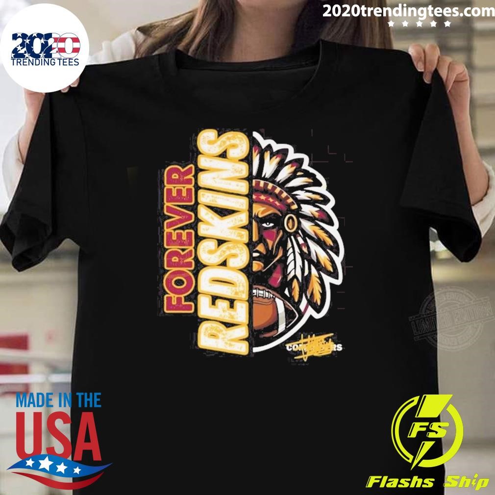 Awesome Forever Redskins Washington Commanders 2024 T-Shirt