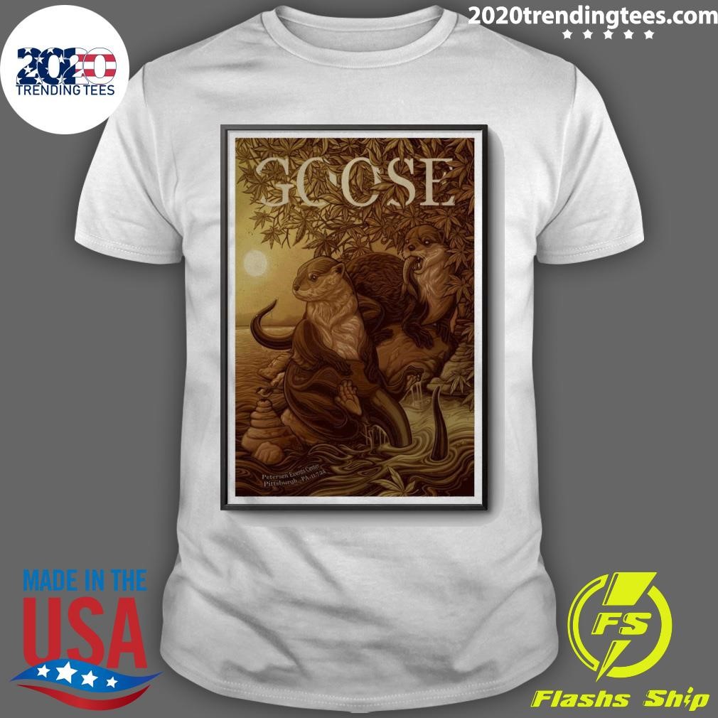 Awesome Goose Tour 2024 Nov 07 Petersen Events Center Pittsburgh, PA Limited T-shirt