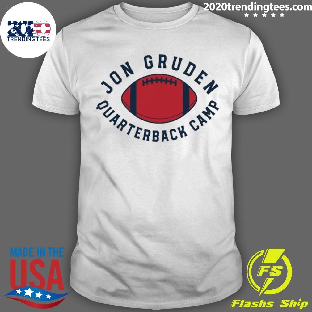 Awesome Jon Gruden Quarterback Camp T-shirt