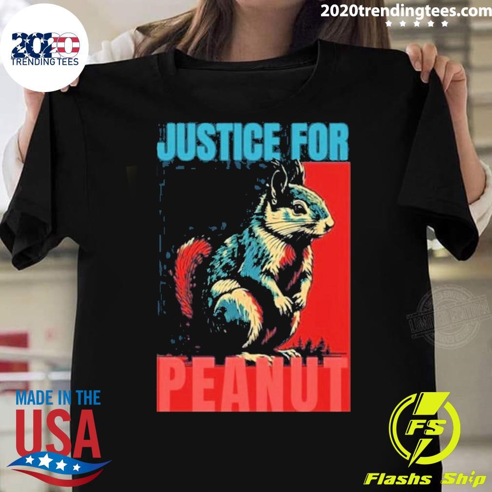 Awesome Justice for Peanut Peanut The Squirrel Justice for Peanut 2024 T-shirt