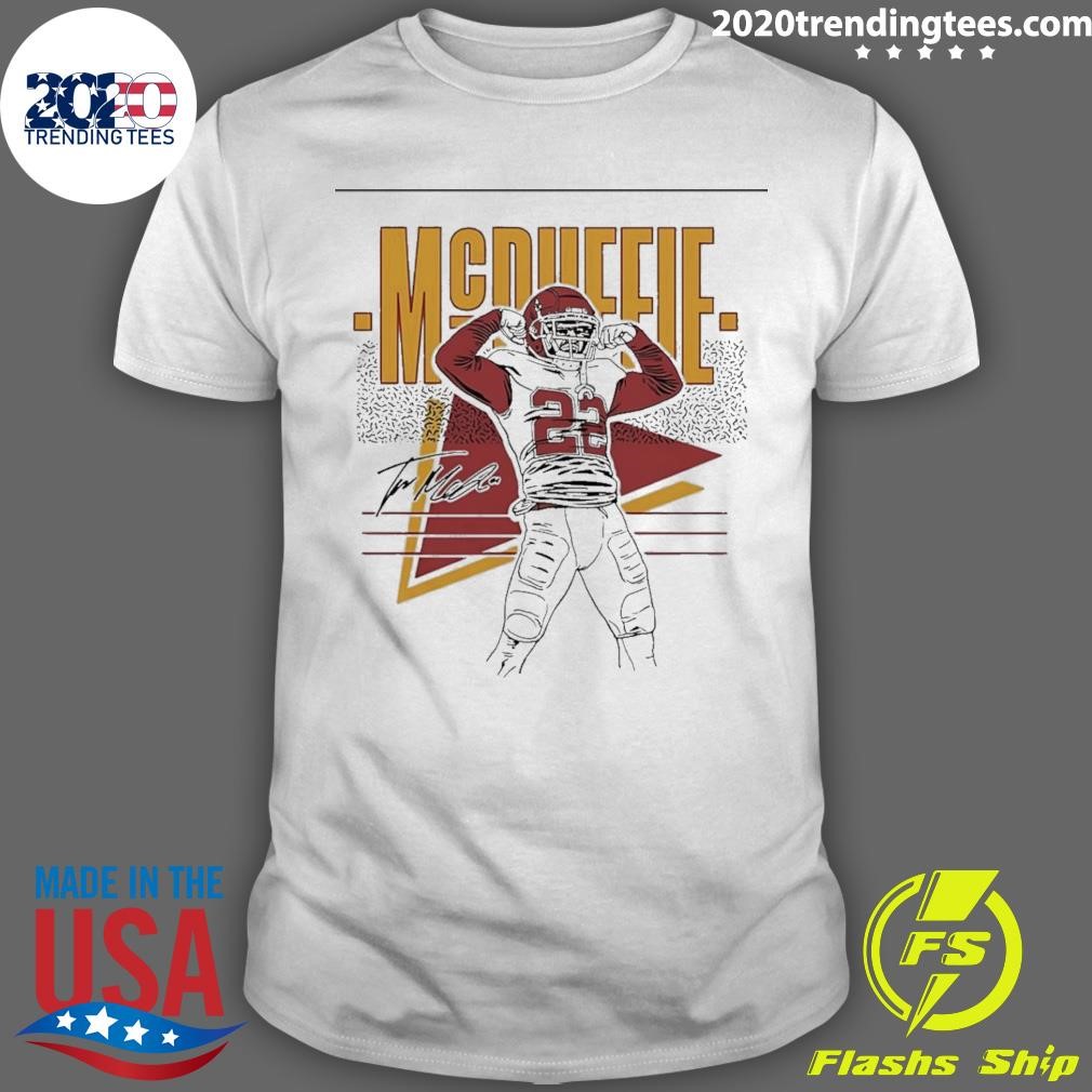 Awesome Kansas City Chiefs Trent Mcduffie Player Signature Classic T-shirt