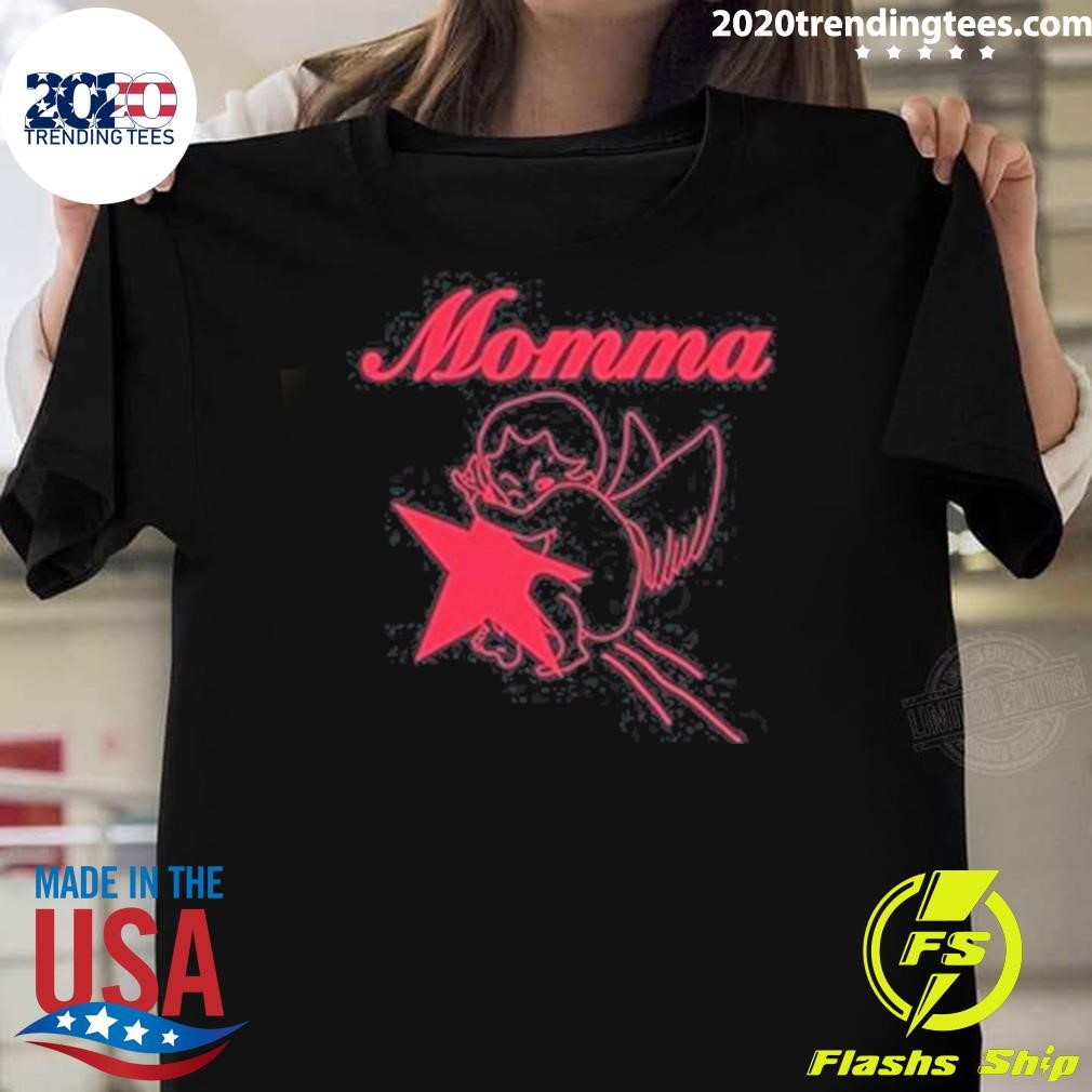 Awesome Momma Band Momma Cupid Baby T-shirt