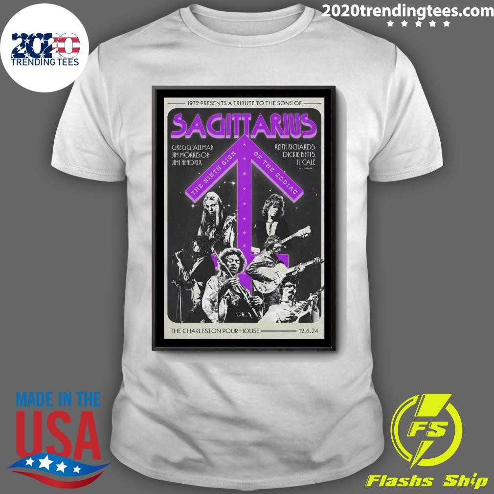 Awesome Sagittarius December 6 2024 Charleston SC The Charleston Pour House Shirt