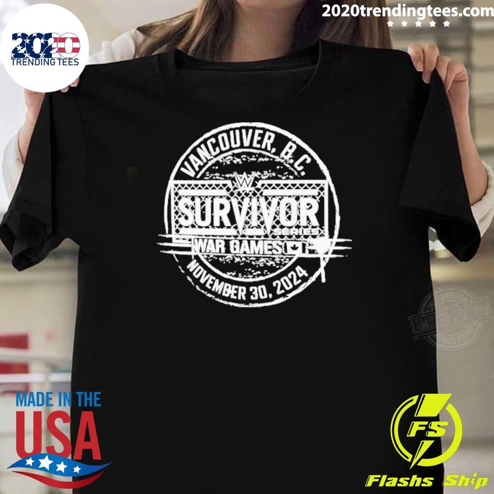 Awesome Survivor Series War Games 2024 Circle Logo T-shirt