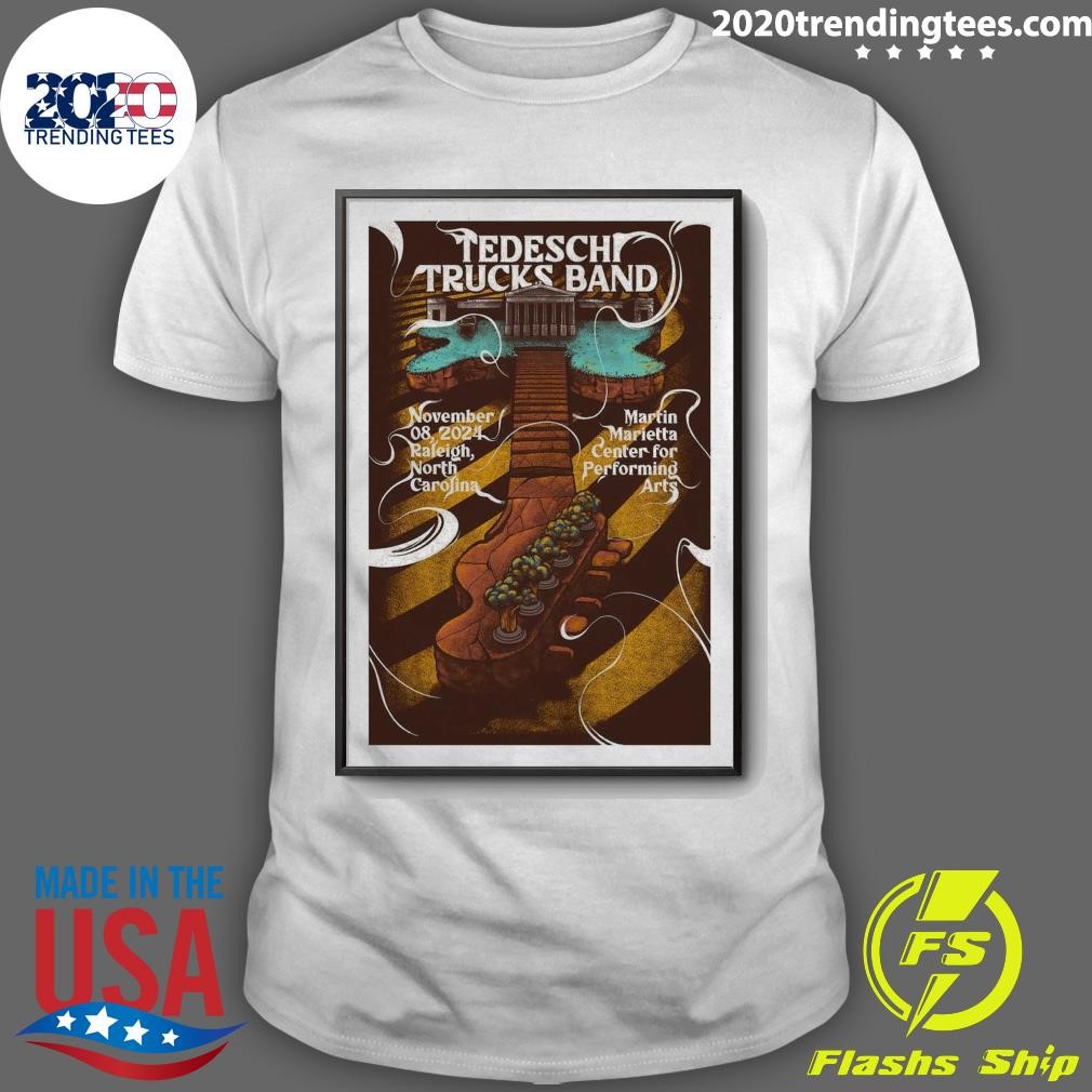 Awesome Tedeschi Trucks Band At Martin Marietta Center On November 8 2024 Show T-Shirt