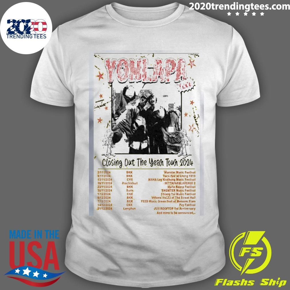 Awesome Yonlapa Closing Out The Year Tour 2024 Poster T-shirt