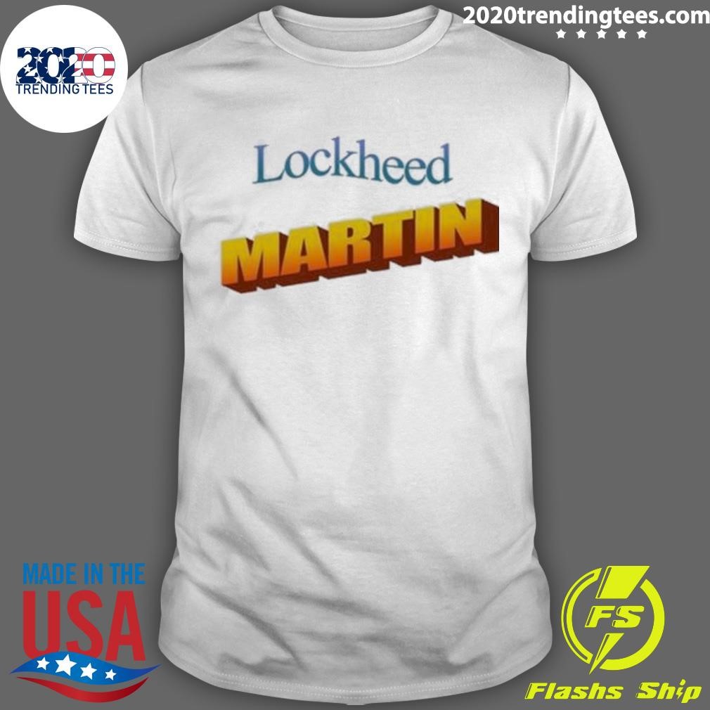 Best Cagefooname Lockheed Martin T-Shirt