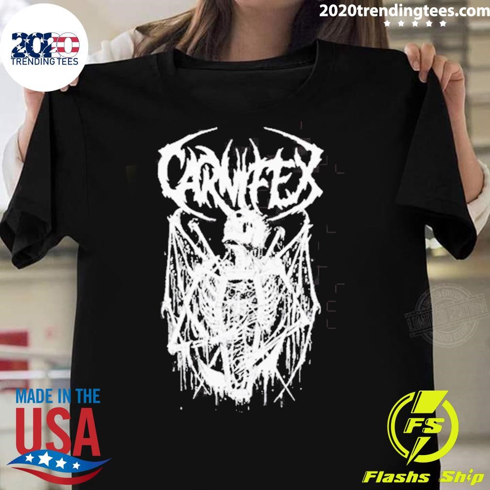 Best Carnifex Skull Coffin 2024 T-shirt