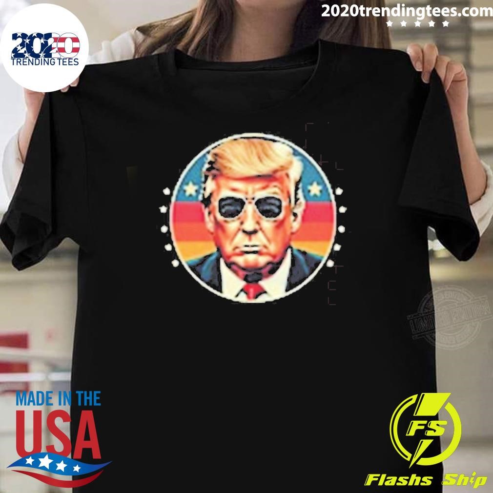 Best Donald Trump Elected President 2024 Retro T-shirt