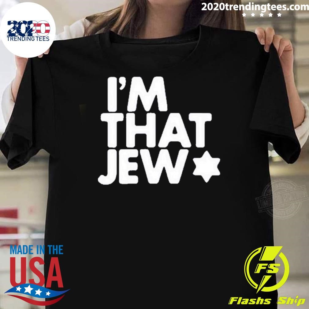 Best Dori Zuravicky Shai Davidai Wearing I’m That Jew T-shirt