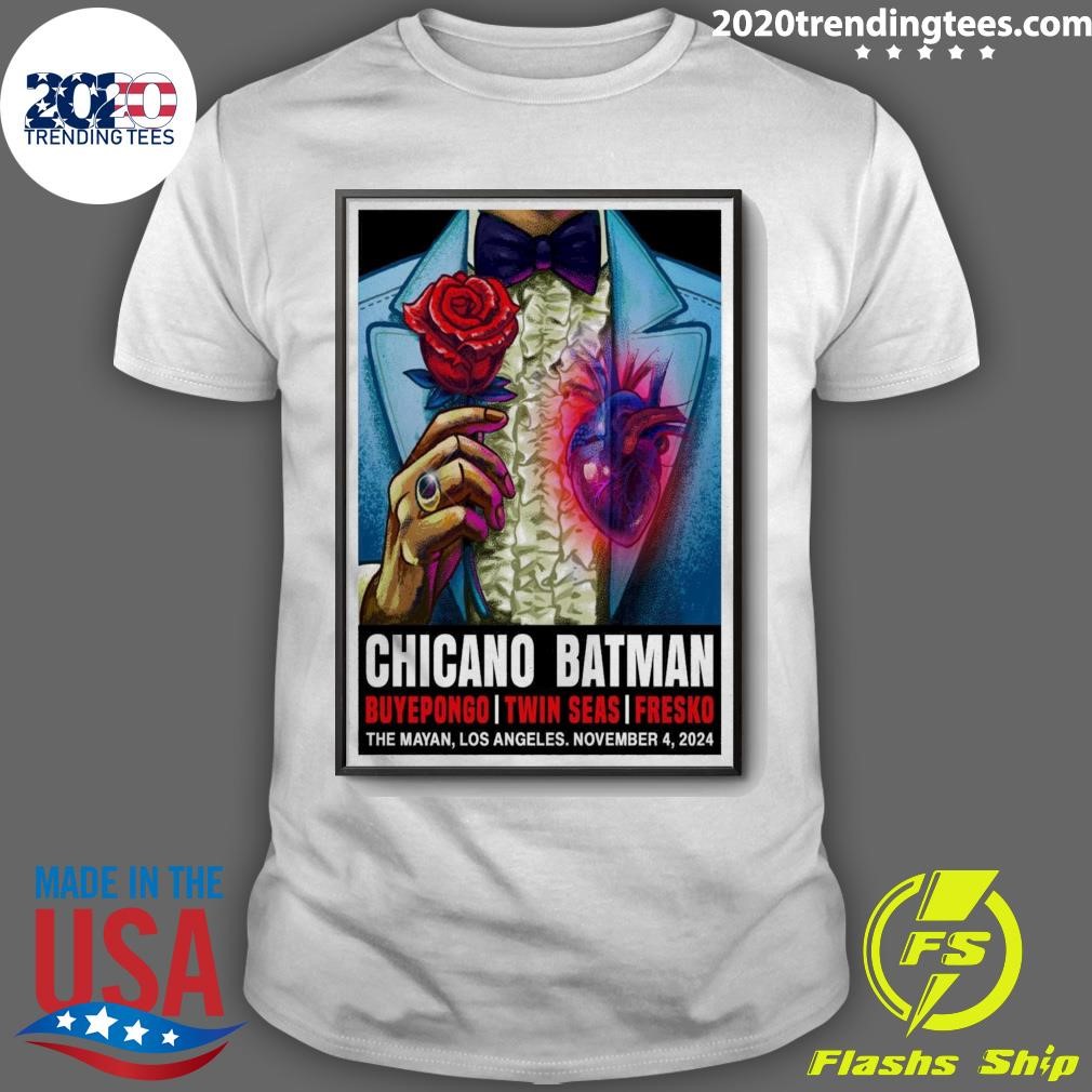 Best Event Chicano Batman Buyepongo, Twin Seas, Fresko Los Angeles 04 Nov 2024 Shirt