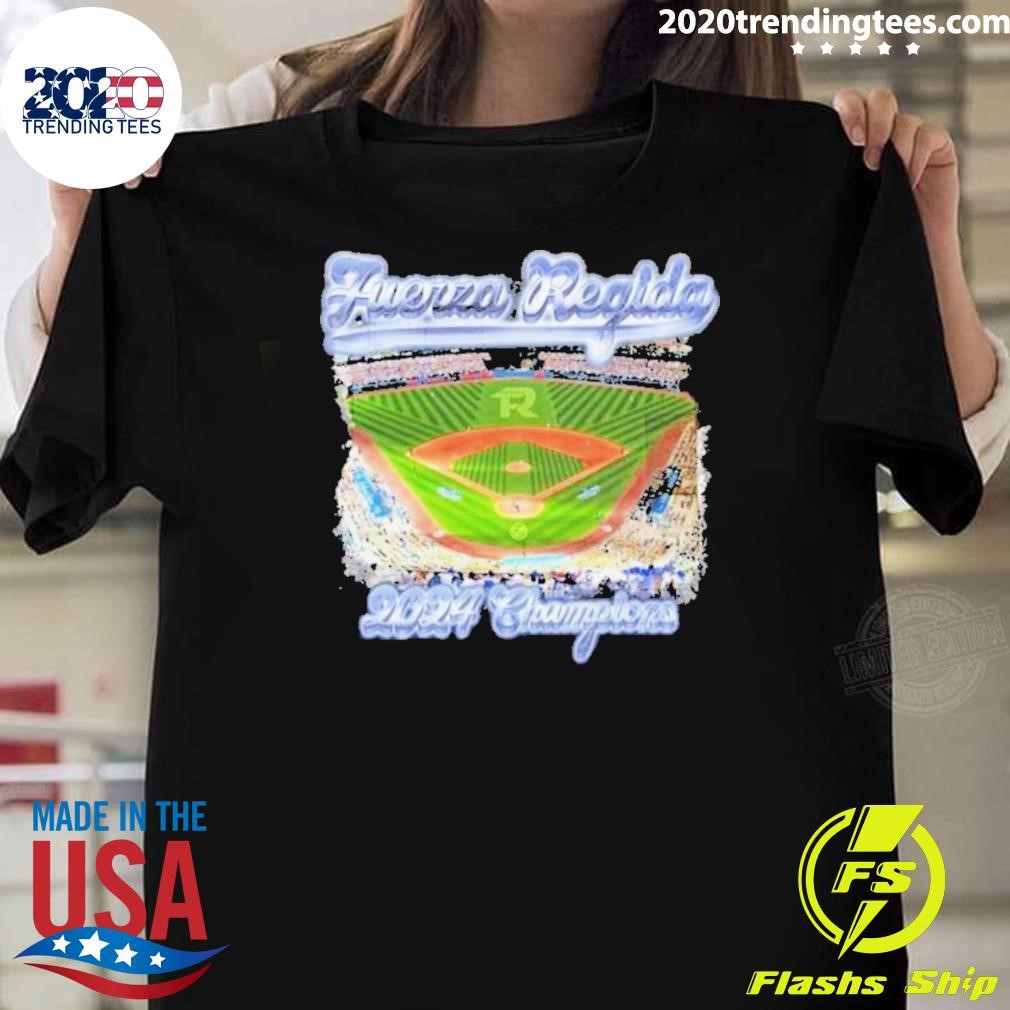 Best Fuerza Regida 2024 Stadium Champ T-shirt