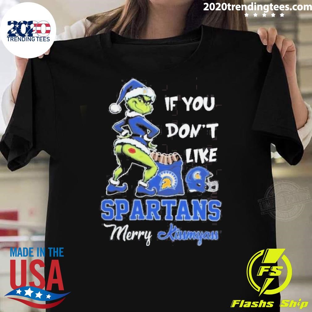 Best If You Don’t Like San José State Spartans Merry Kissmyass 2024 T-Shirt