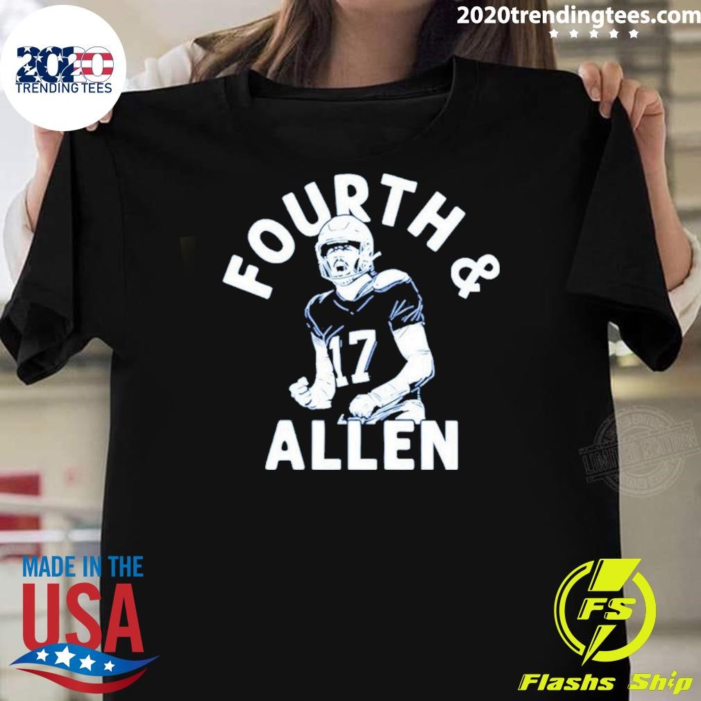 Best Josh Allen Fourth And Allen T-Shirt