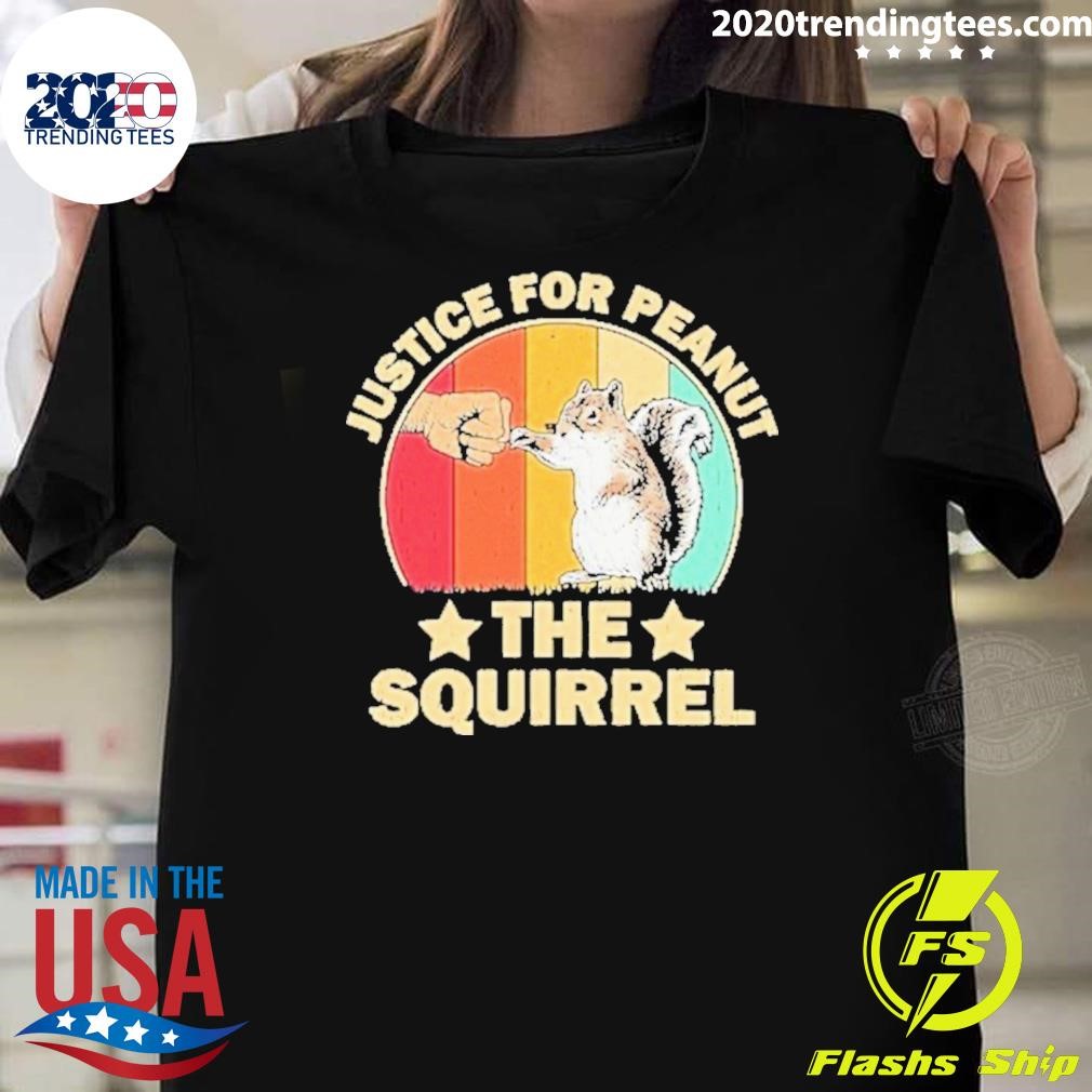 Best Justice For Peanut The Squirrel – Peanut Squirrel 2024 T-shirt