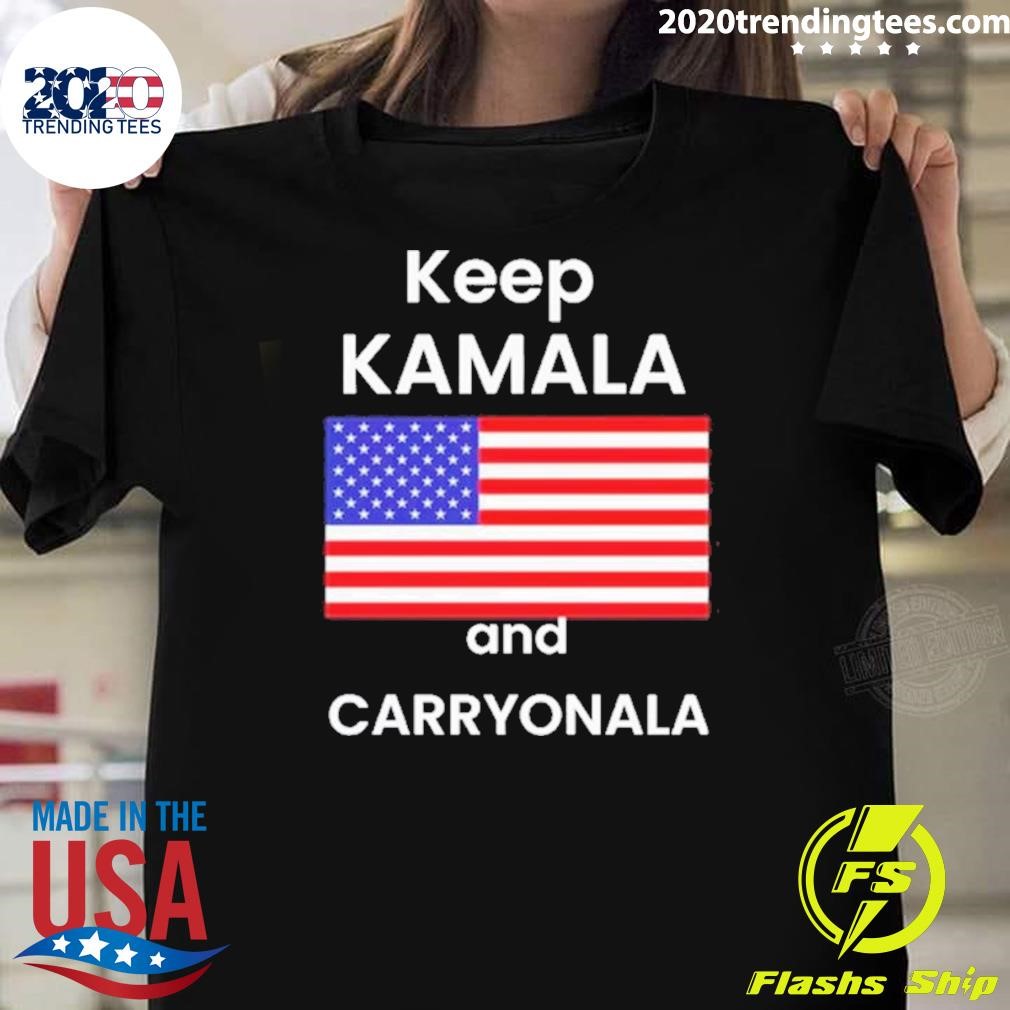 Best Keep Kamala And Carry Onala T-shirt