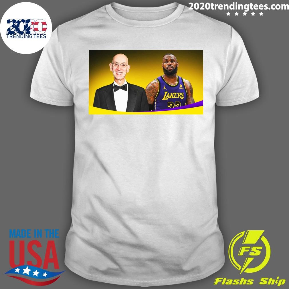 Best Lebron James Won't Like Adam Silver's Goat Take T-shirt