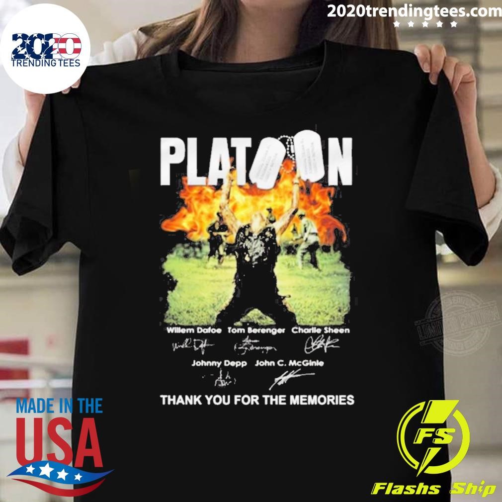 Best Phantoon Thank You For The Memories Signatures T-Shirt