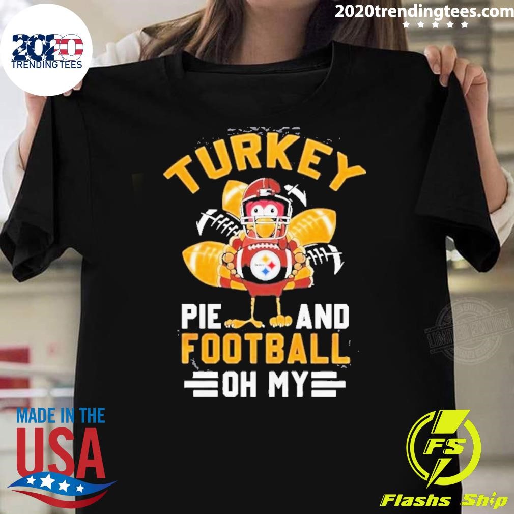 Best Pittsburgh Steelers Thanksgiving Feast & Football T-Shirt