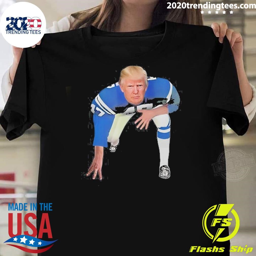 Best Riley Gaines Wearing All American Donald Trump Football T-shirt