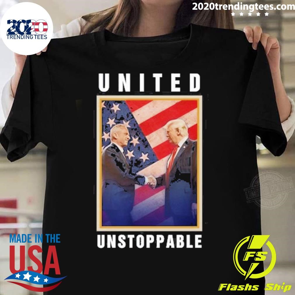 Best Robert F Kennedy Jr Trump United Unstoppable T-shirt