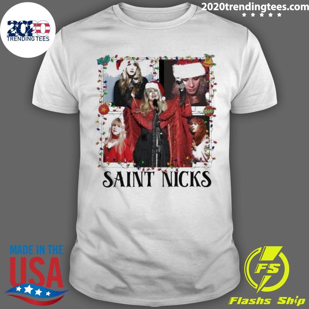 Best Saint Nicks Legend Stevie Nicks Xmas 2024 T-shirt