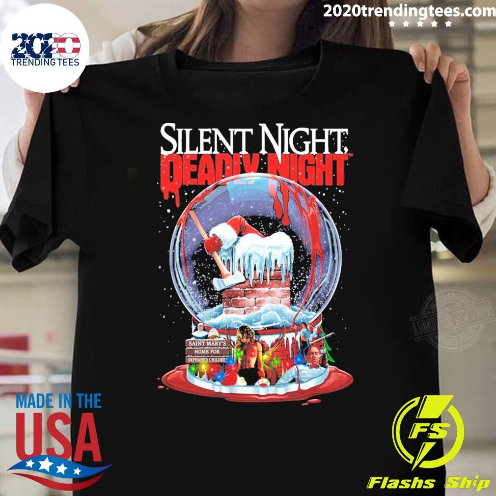 Best Silent Night Deadly Night Frozen In Fear 2024 T-shirt